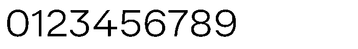 Radianz Light Font OTHER CHARS