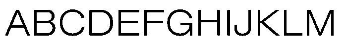 Radianz Light Font UPPERCASE