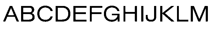 Radianz Regular Font UPPERCASE