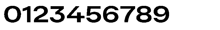 Radianz Semi Bold Wide Font OTHER CHARS