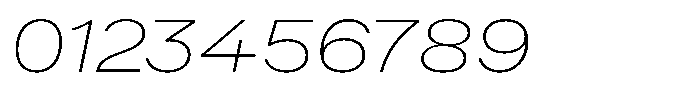 Radianz Thin Wide Italic Font OTHER CHARS