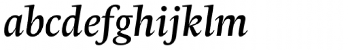 Radiata Medium Italic Font LOWERCASE