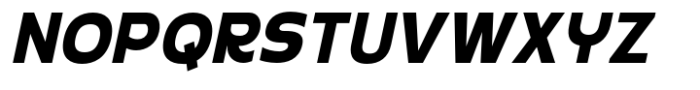 Radicle Heavy Condensed Oblique Font UPPERCASE