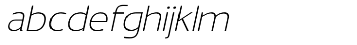 Radicle Thin Oblique FONT