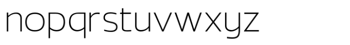 Radicle Thin Font LOWERCASE