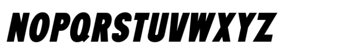 Radio Station JNL Oblique Font UPPERCASE