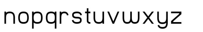 Radiotone Regular Font LOWERCASE