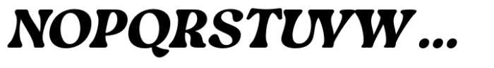 Radnick Italic Font UPPERCASE