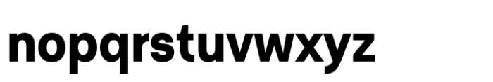 Radona Condensed Black Font LOWERCASE