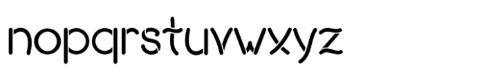 Radoselsky Font LOWERCASE