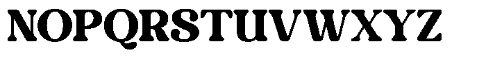 Radvin Regular Font UPPERCASE