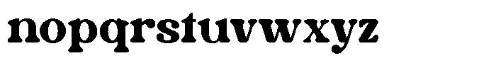 Radvin Regular Font LOWERCASE