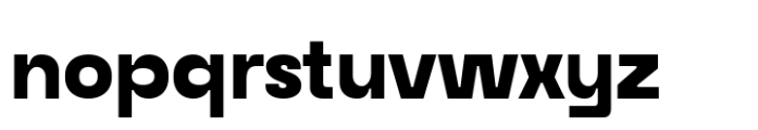 Raela Grotesque Black Font LOWERCASE