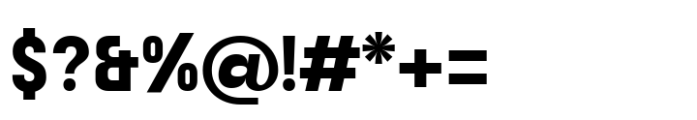 Raela Grotesque Extra Bold Font OTHER CHARS