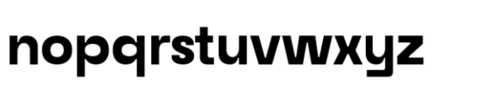 Raela Grotesque Extra Bold Font LOWERCASE