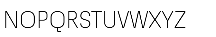 Raela Grotesque Thin Font UPPERCASE