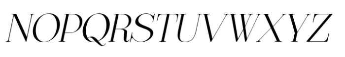 Raena Italic Font UPPERCASE