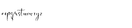 Raeylisse Regular Font LOWERCASE