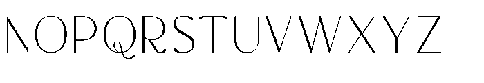 Rafbela Egitha Regular Font UPPERCASE
