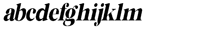 Rafiela Black Condensed Italic FONT