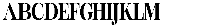 Rafiela Black Condensed Font UPPERCASE