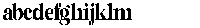 Rafiela Black Condensed FONT