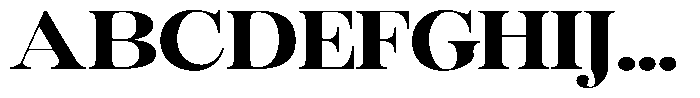 Rafiela Black Expanded Font UPPERCASE