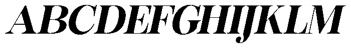 Rafiela Black Italic Font UPPERCASE