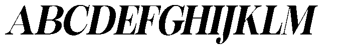 Rafiela Black Semi Condensed Italic Font UPPERCASE