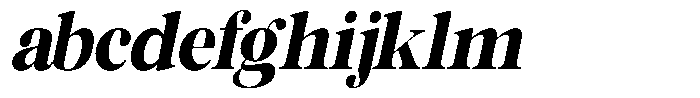 Rafiela Black Semi Condensed Italic FONT