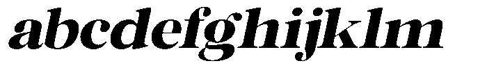 Rafiela Black Semi Expanded Italic FONT