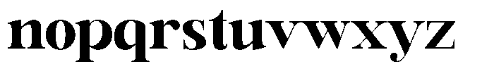Rafiela Black Font LOWERCASE