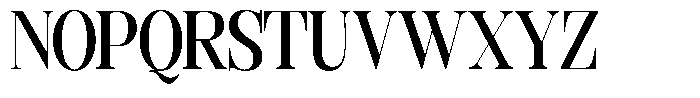 Rafiela Bold Condensed Font UPPERCASE