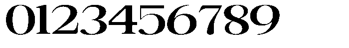 Rafiela Bold Expanded Font OTHER CHARS