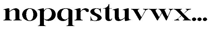 Rafiela Bold Expanded Font LOWERCASE