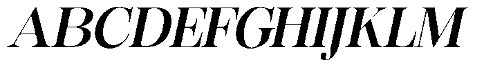 Rafiela Bold Italic Font UPPERCASE