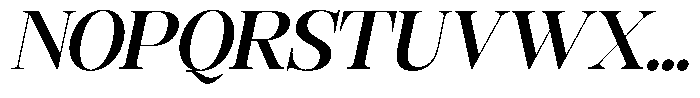 Rafiela Bold Italic Font UPPERCASE