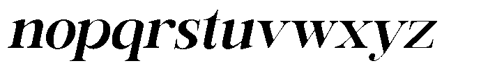 Rafiela Bold Italic Font LOWERCASE