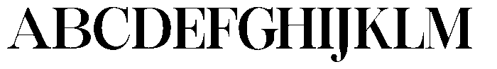 Rafiela Bold Font UPPERCASE