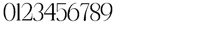 Rafiela Condensed Font OTHER CHARS