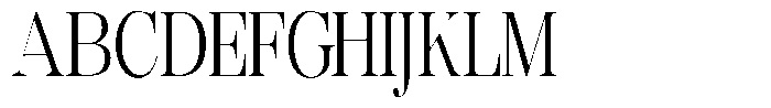 Rafiela Condensed Font UPPERCASE