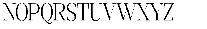 Rafiela Condensed Font UPPERCASE