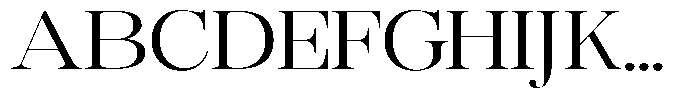 Rafiela Expanded Font UPPERCASE