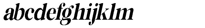 Rafiela Extra Bold Condensed Italic FONT
