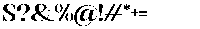 Rafiela Extra Bold Semi Expanded Font OTHER CHARS