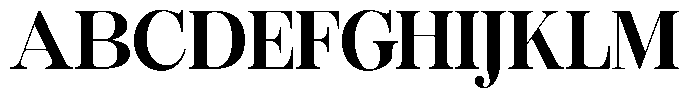 Rafiela Extra Bold Font UPPERCASE