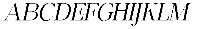 Rafiela Italic Font UPPERCASE