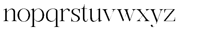 Rafiela Light Font LOWERCASE