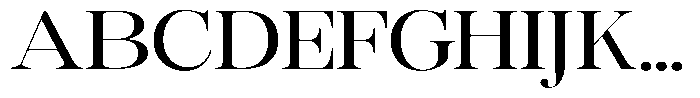 Rafiela Medium Expanded Font UPPERCASE