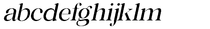 Rafiela Medium Italic FONT